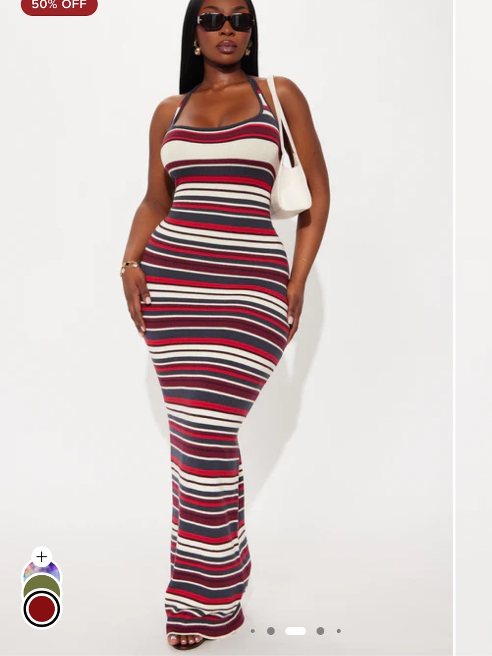 Fashion Nova Halter Dress